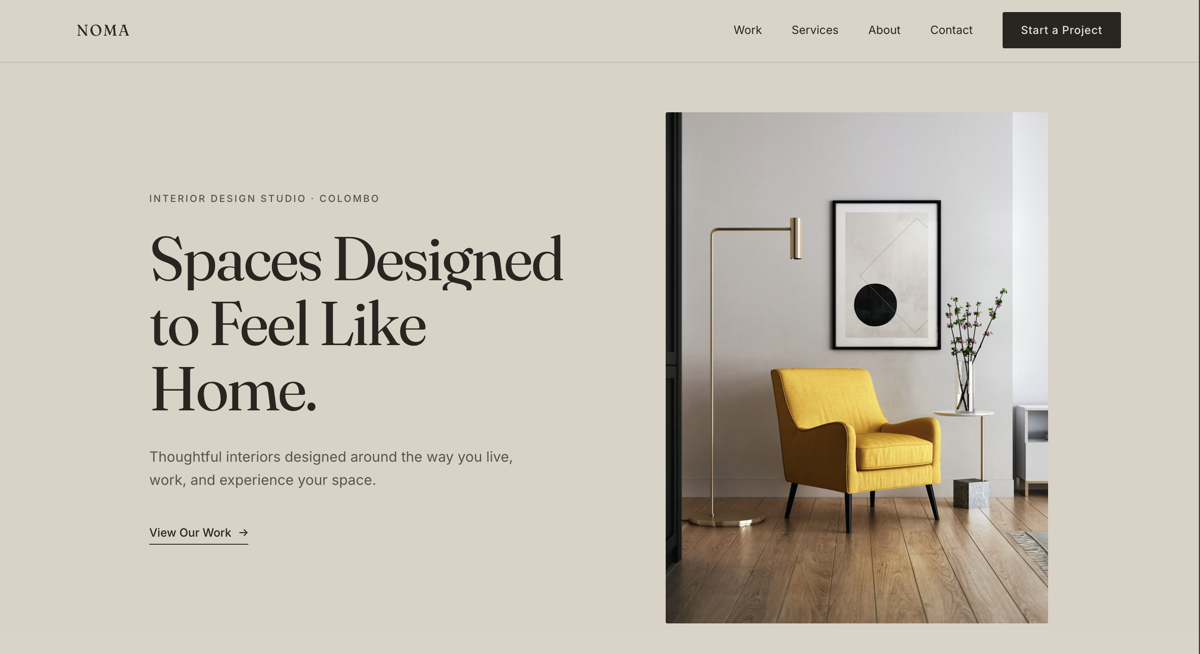 Noma Spaces